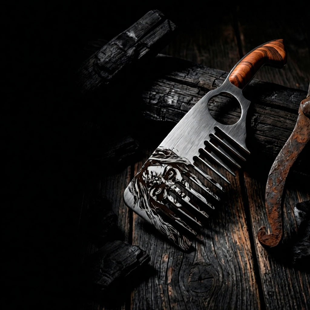 American Steel Beard Combs