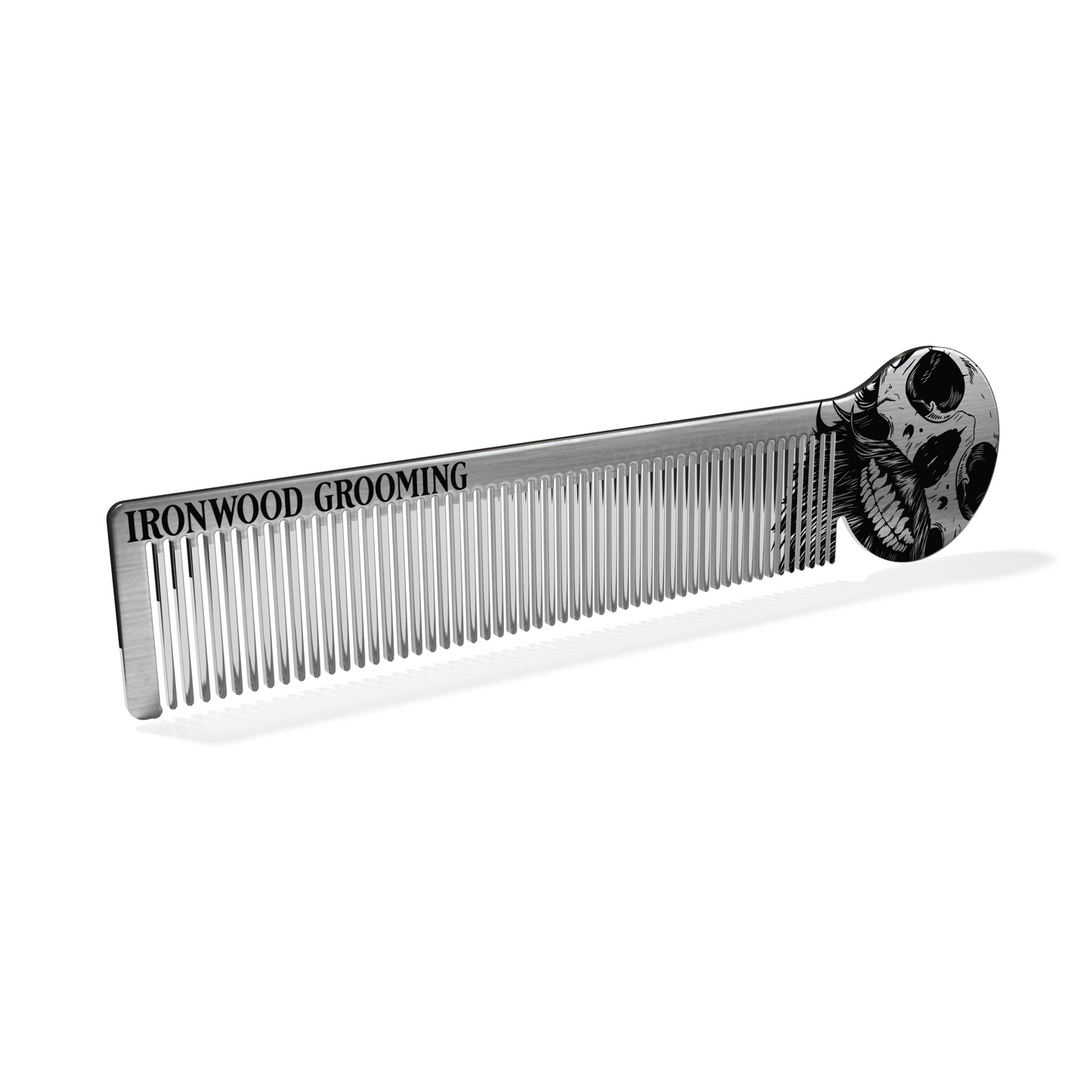 Stainless Moustache Comb